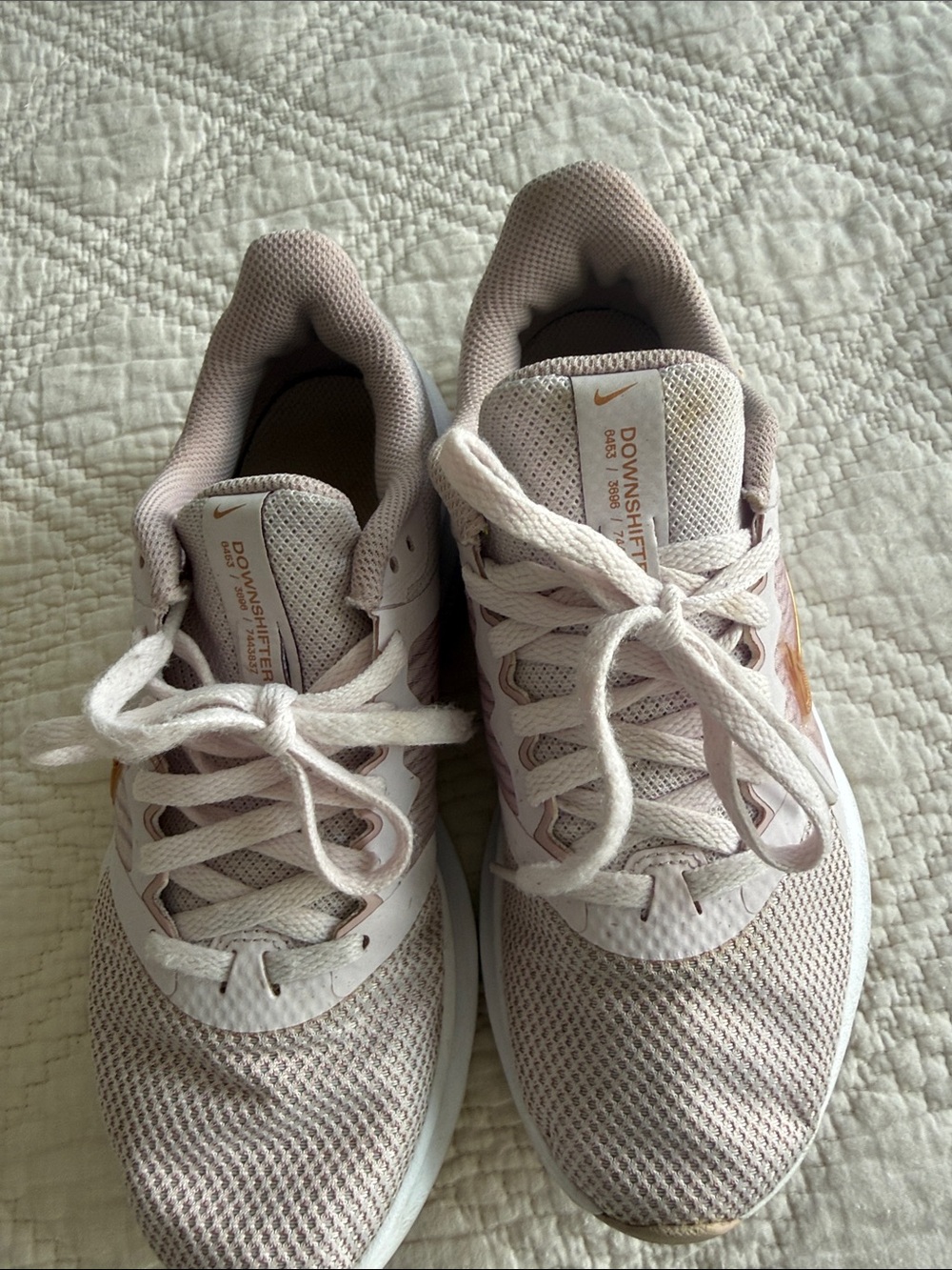 Nike Downshifter 11 Pink Blush Sneakers Mesh Lightweight for Road Running Sz 6.5 - Picture 5 of 14